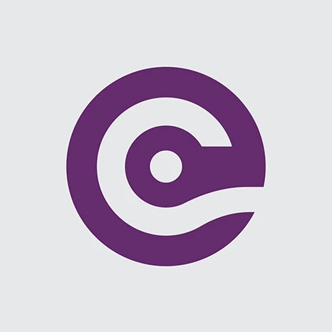 The Équipe & Co. symbol — a spiral stroke resolving into a target with a centre dot.