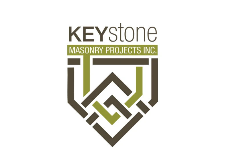 Keystone Masonry — the logo in its own colours.