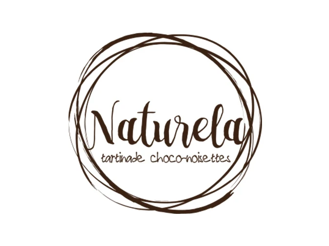 Naturela — the logo in its own colours.