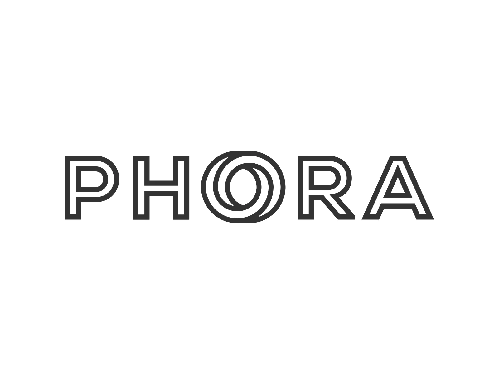 Phora — the logo in its own colours.