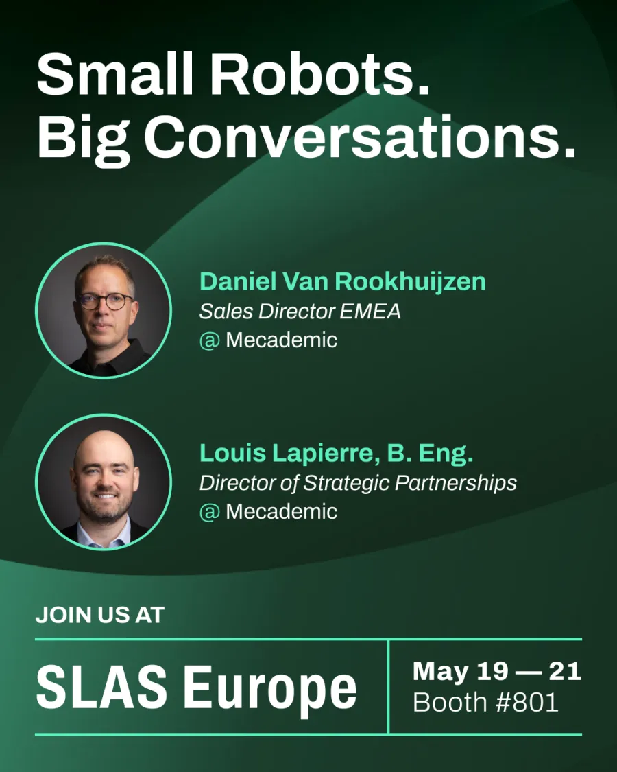 SLAS Europe — small robots, big conversations.