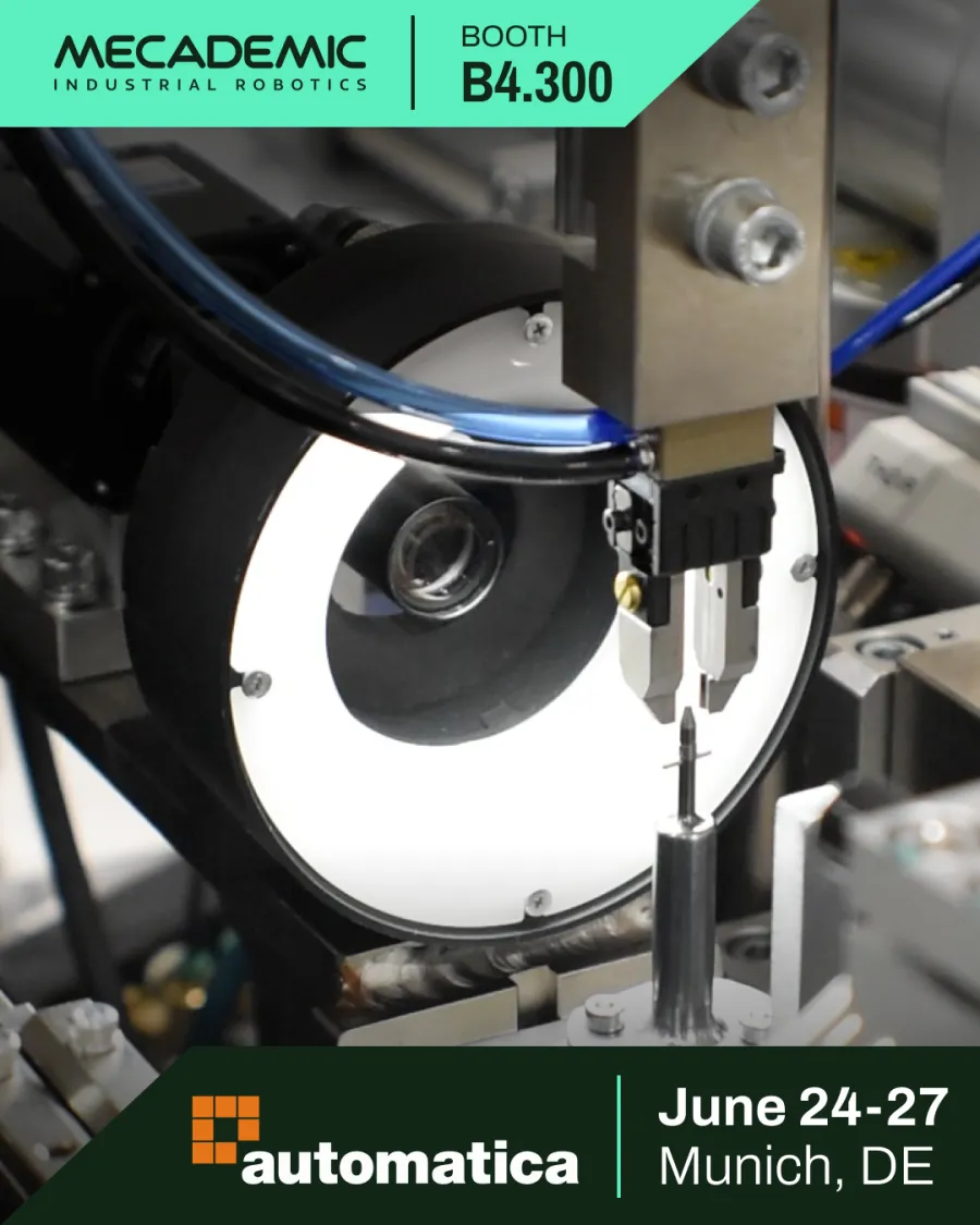 automatica Munich — booth B4.300.
