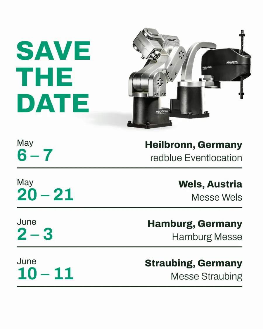 Save the date — the German and Austrian show run.